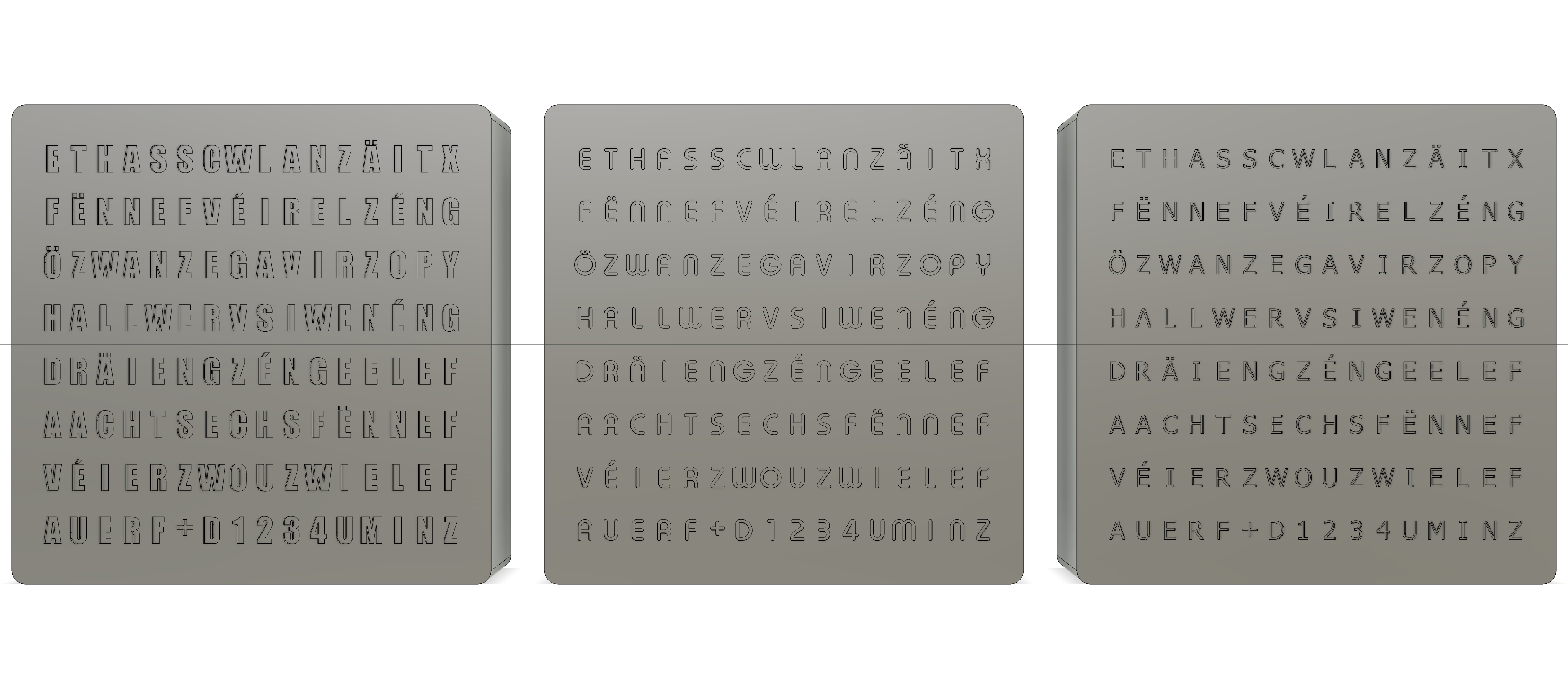 WordClock 16x8 - 2024 — miniatura 28