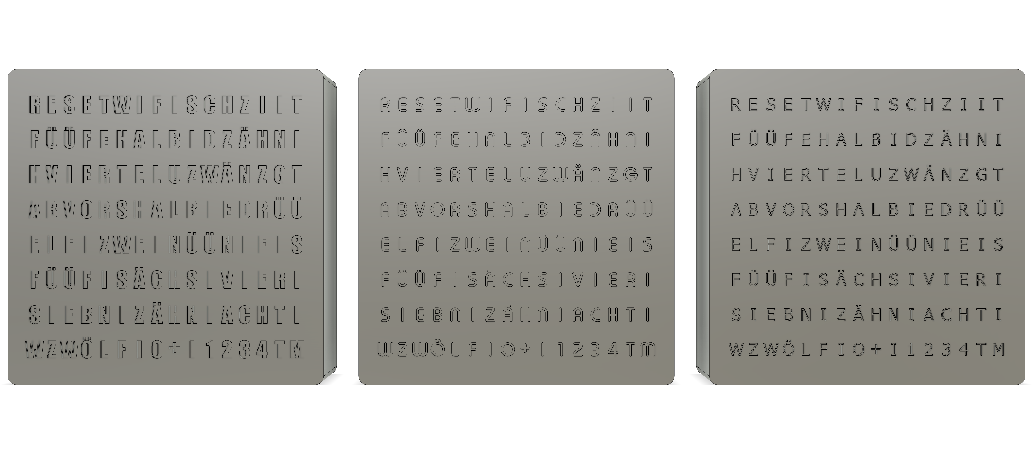 WordClock 16x8 - 2024 — miniatura 29