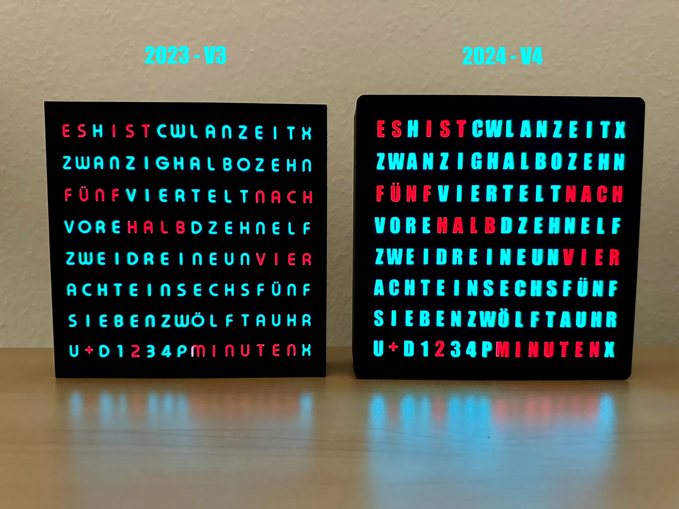 WordClock 16x8 - 2024 — miniatura 5