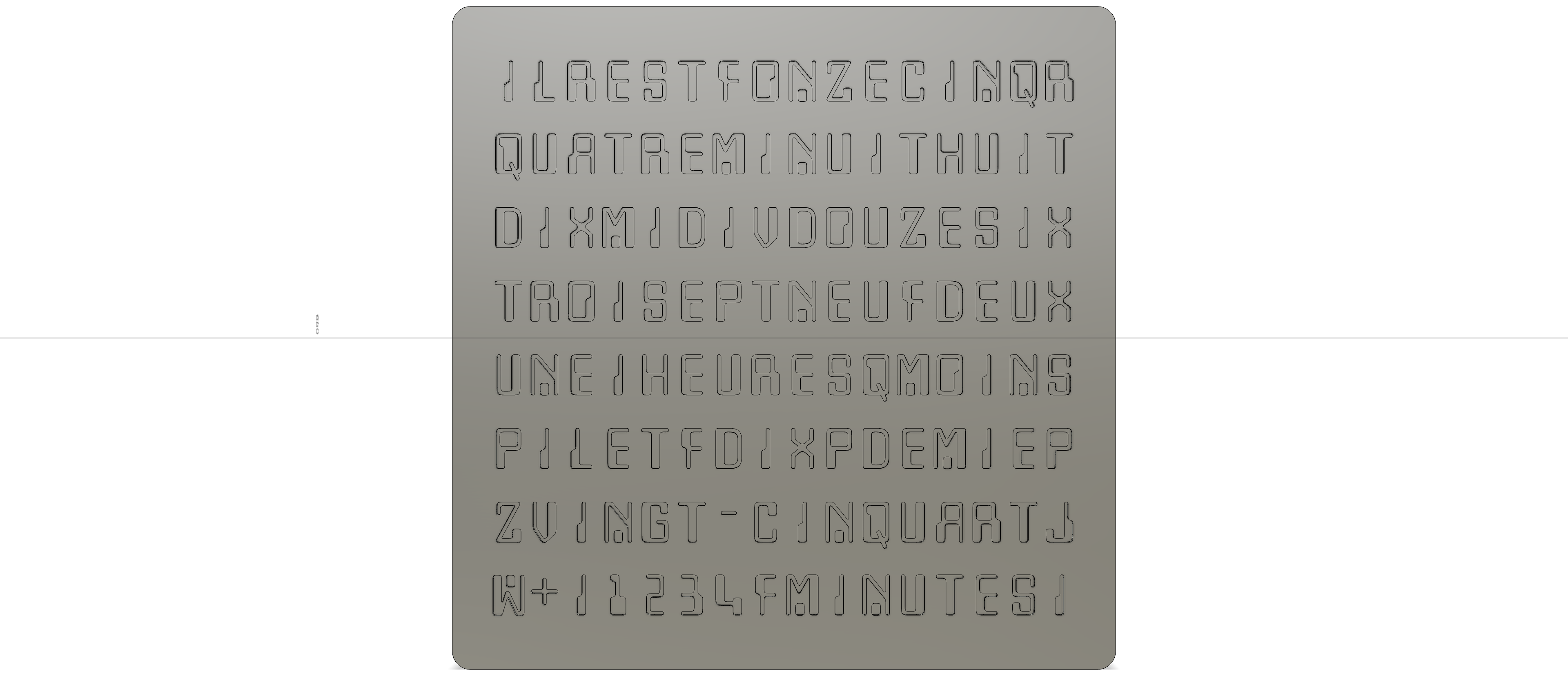 WordClock 16x8 - 2024 — miniatura 36