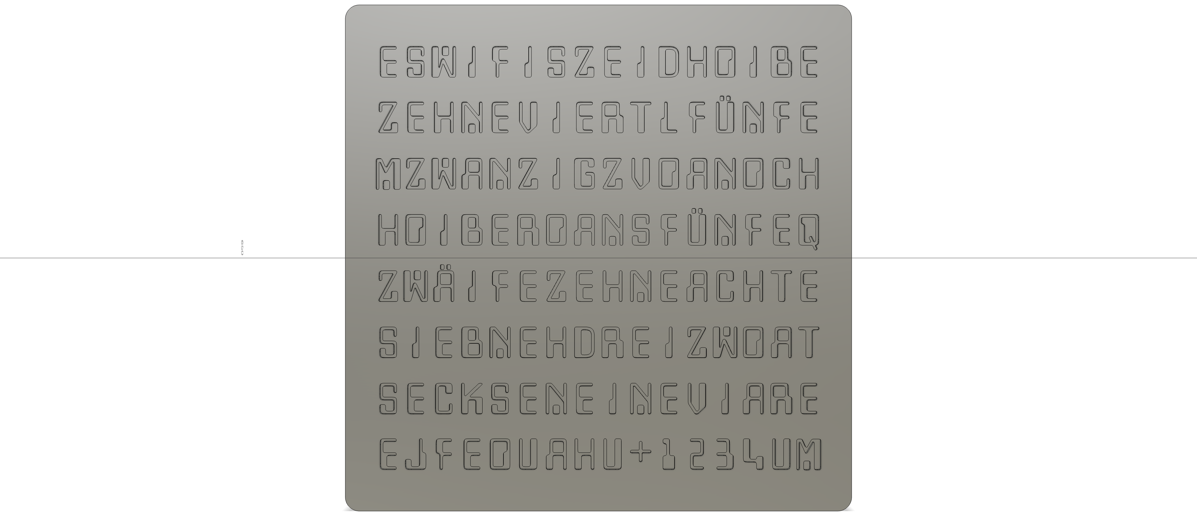 WordClock 16x8 - 2024 — miniatura 32