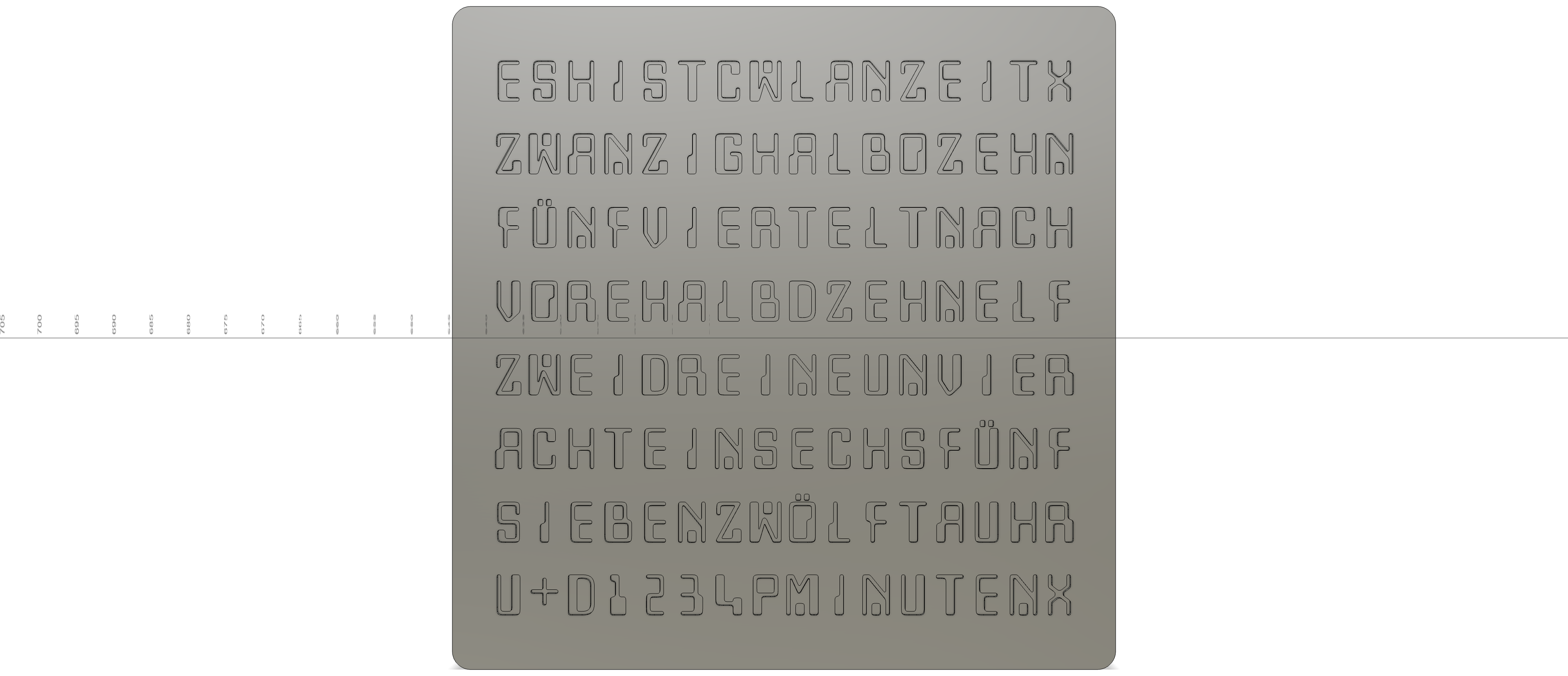 WordClock 16x8 - 2024 — miniatura 30