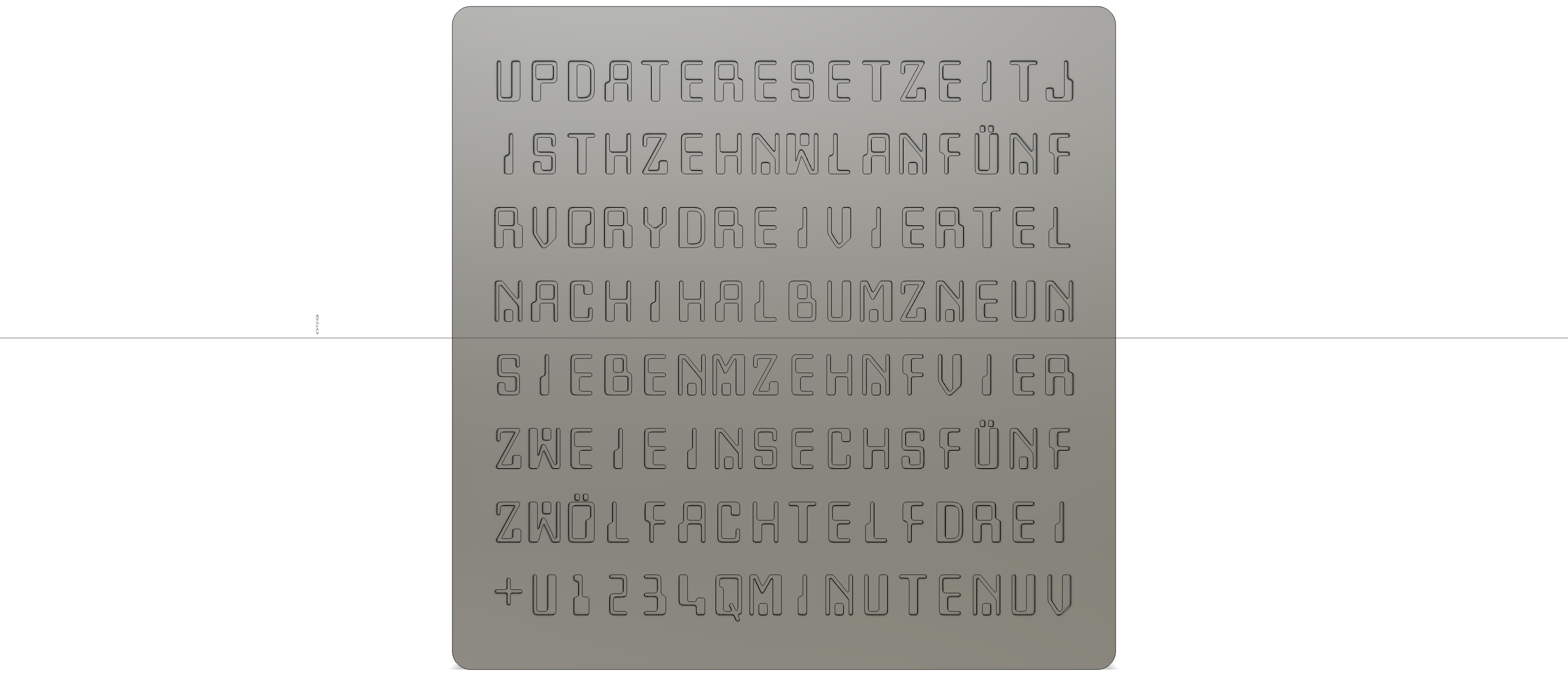 WordClock 16x8 - 2024 — miniatura 35