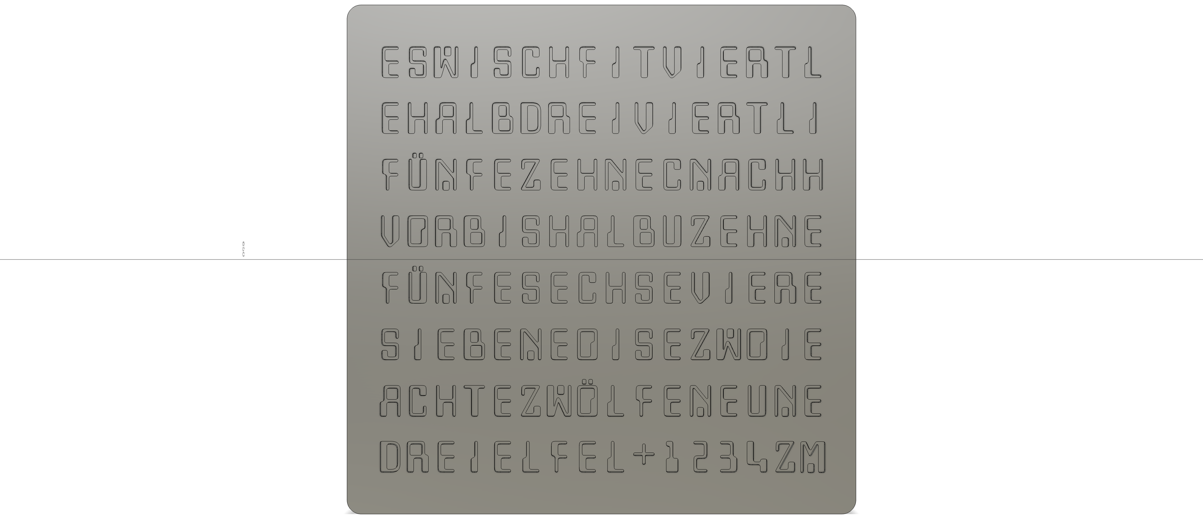 WordClock 16x8 - 2024 — miniatura 39