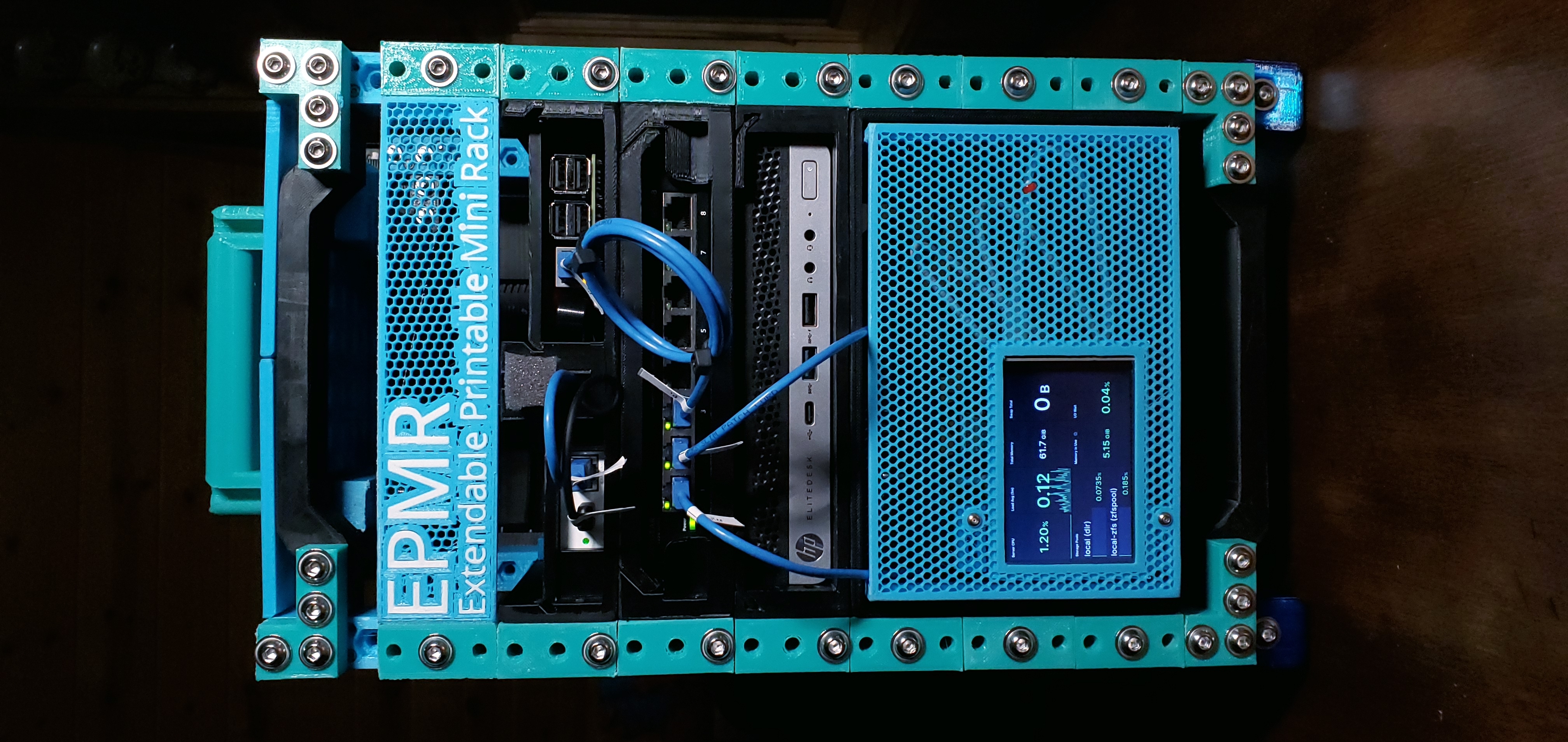 EPMR (Extandable Printable Mini Rack)