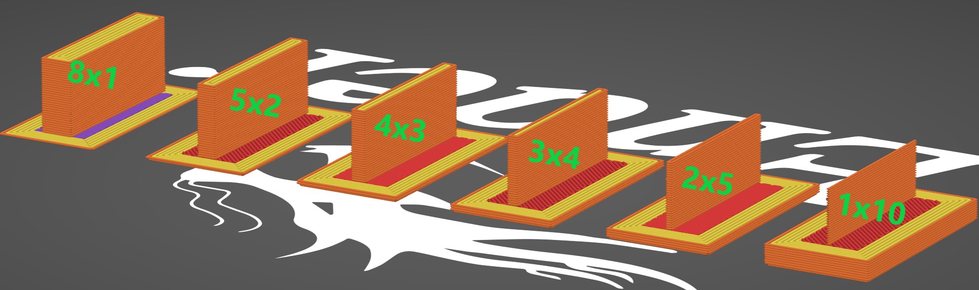 Miniatura 2 do modelo 3D Filament transparency test