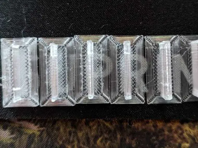 Filament transparency test