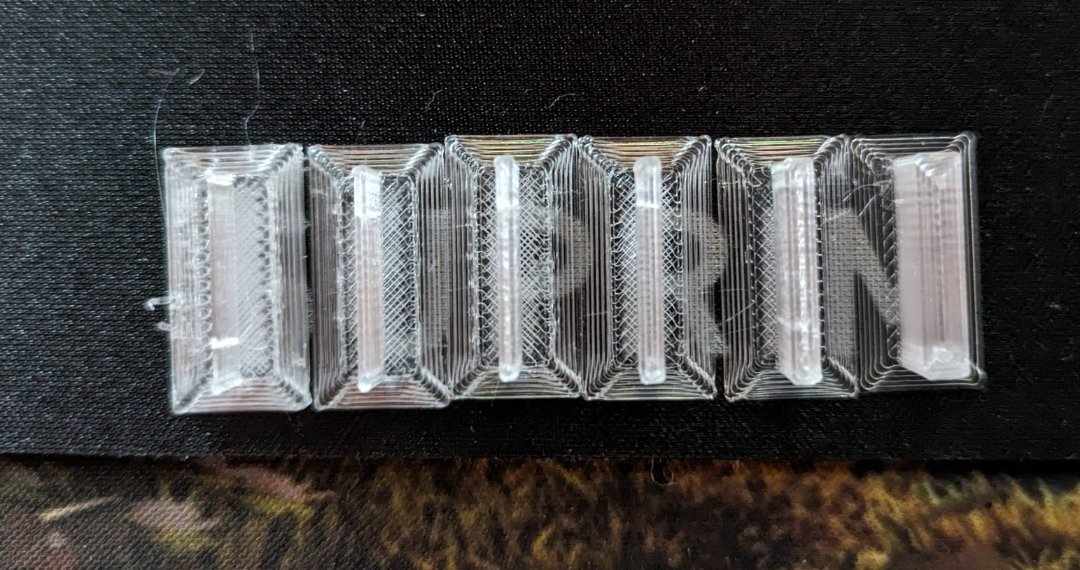 Filament transparency test