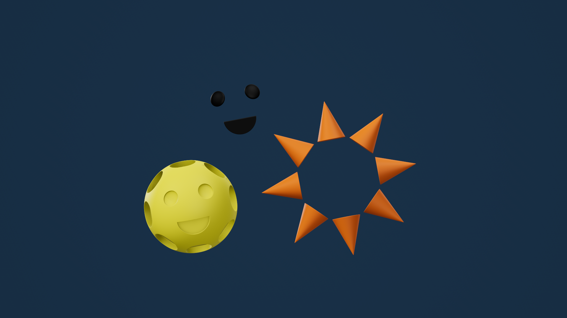 Miniatura 3 do modelo 3D Mr. Sun – Sprunki Collection | 3D Printable Character