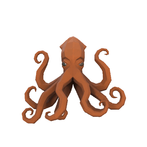 Low poly kraken — miniatura 2