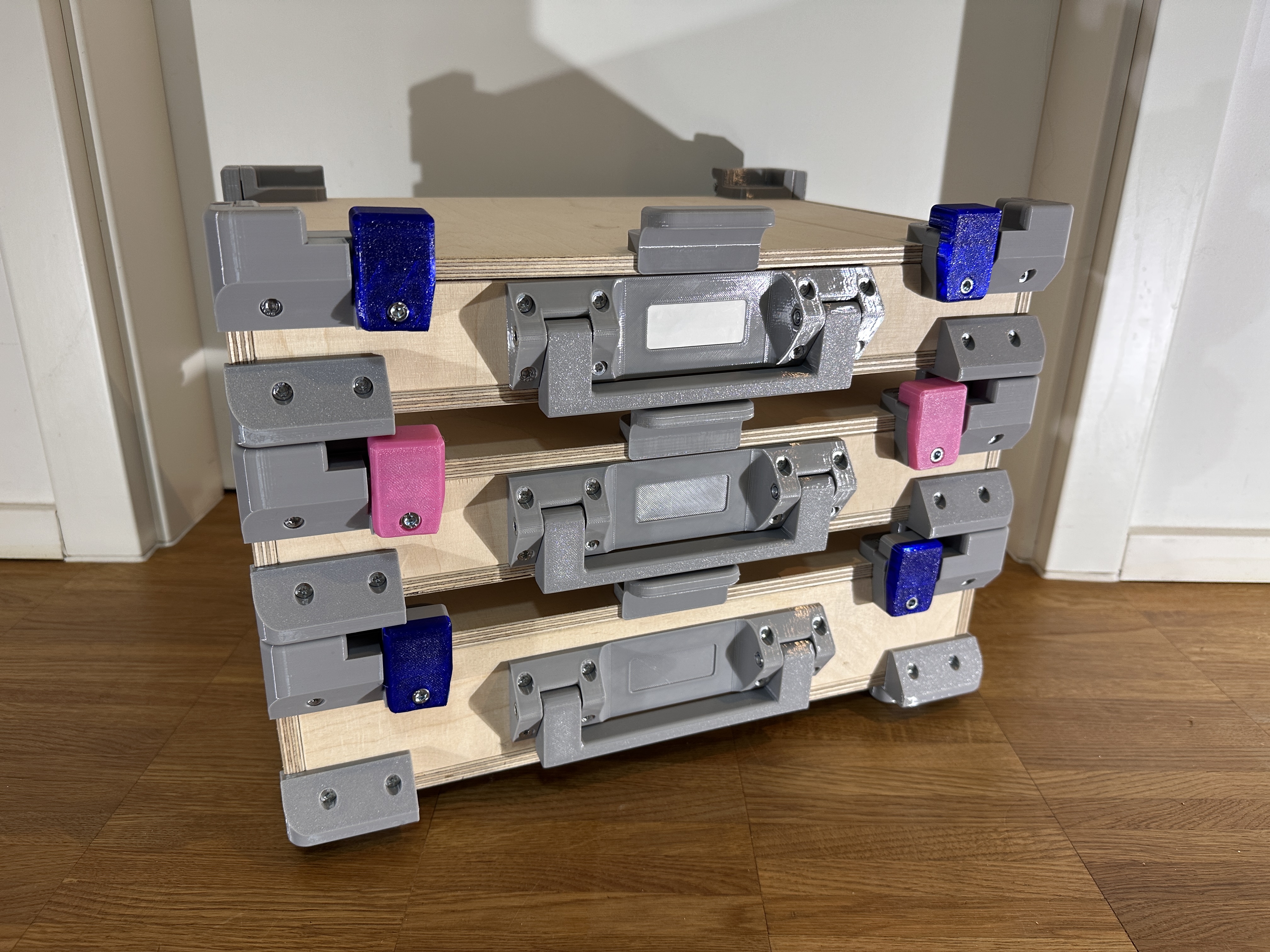 EuroGrid – Merge Gridfinity & Euroboxes for Next-Level Storage 3D model thumbnail