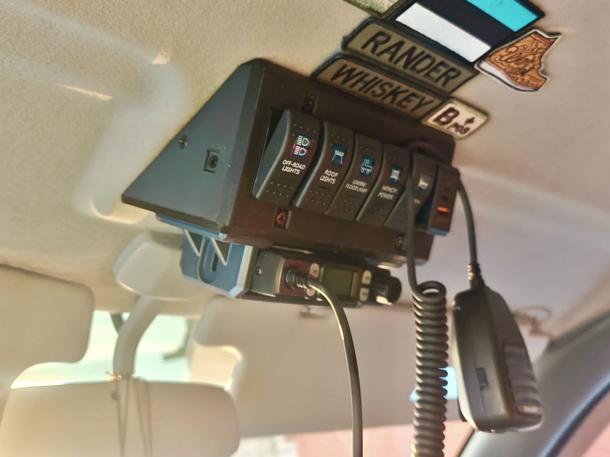Ford Ranger PJ/PK modular switch panel