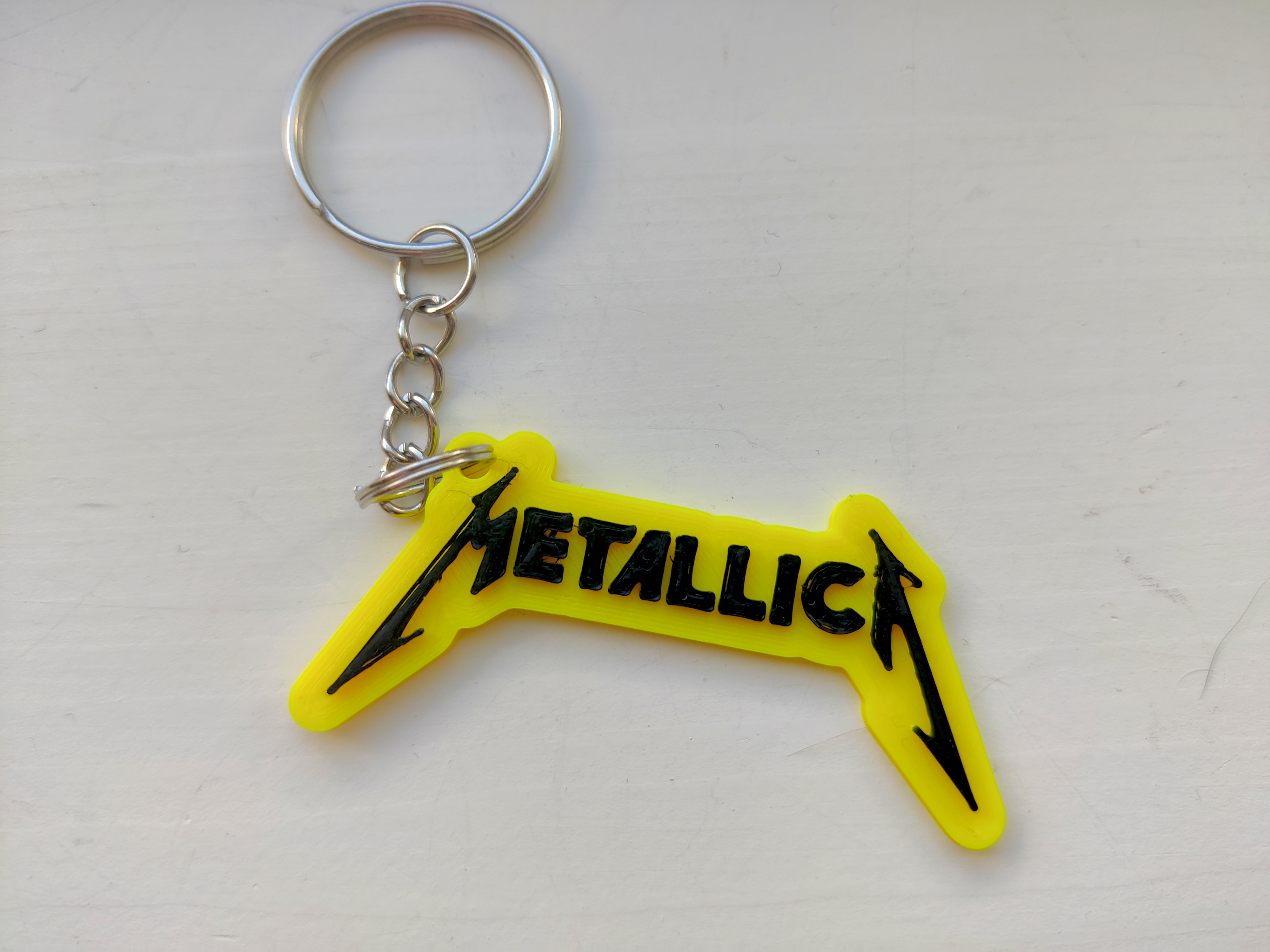 Metallica keychain