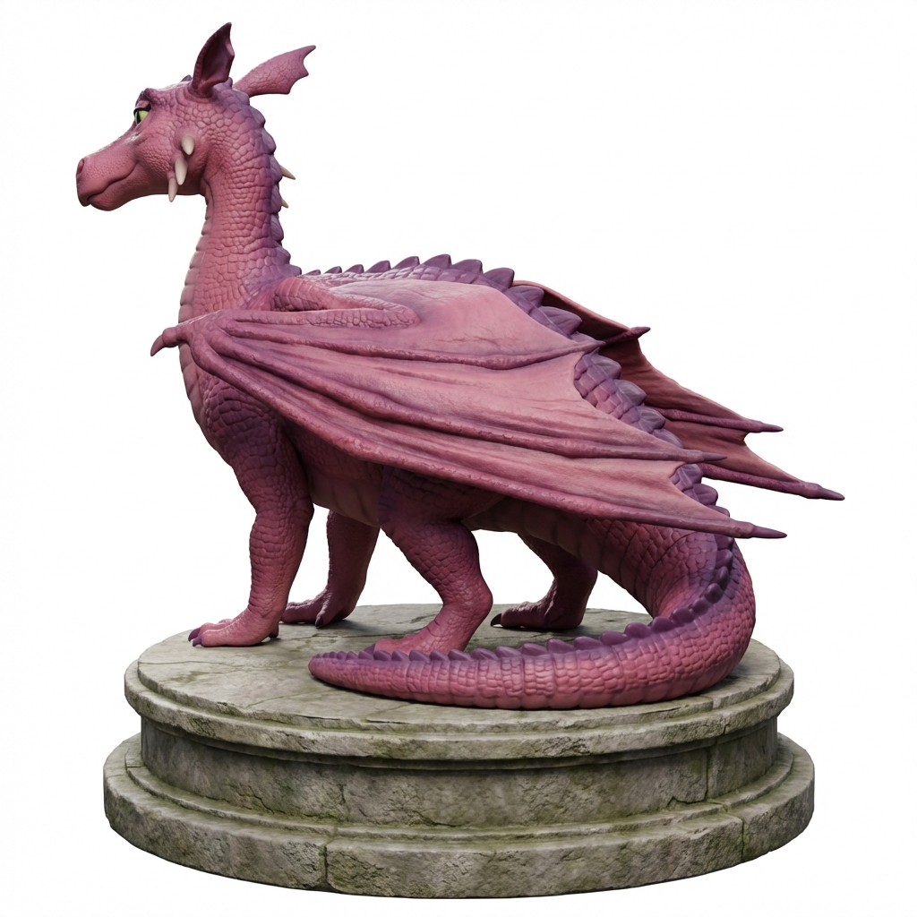Fairy Tale Dragoness familiar del burro de shrek