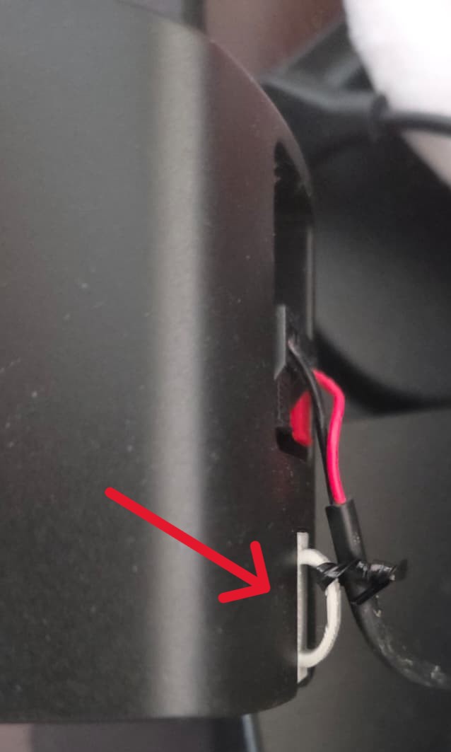 Acoustic Audio AA321B speaker wire tie off loop