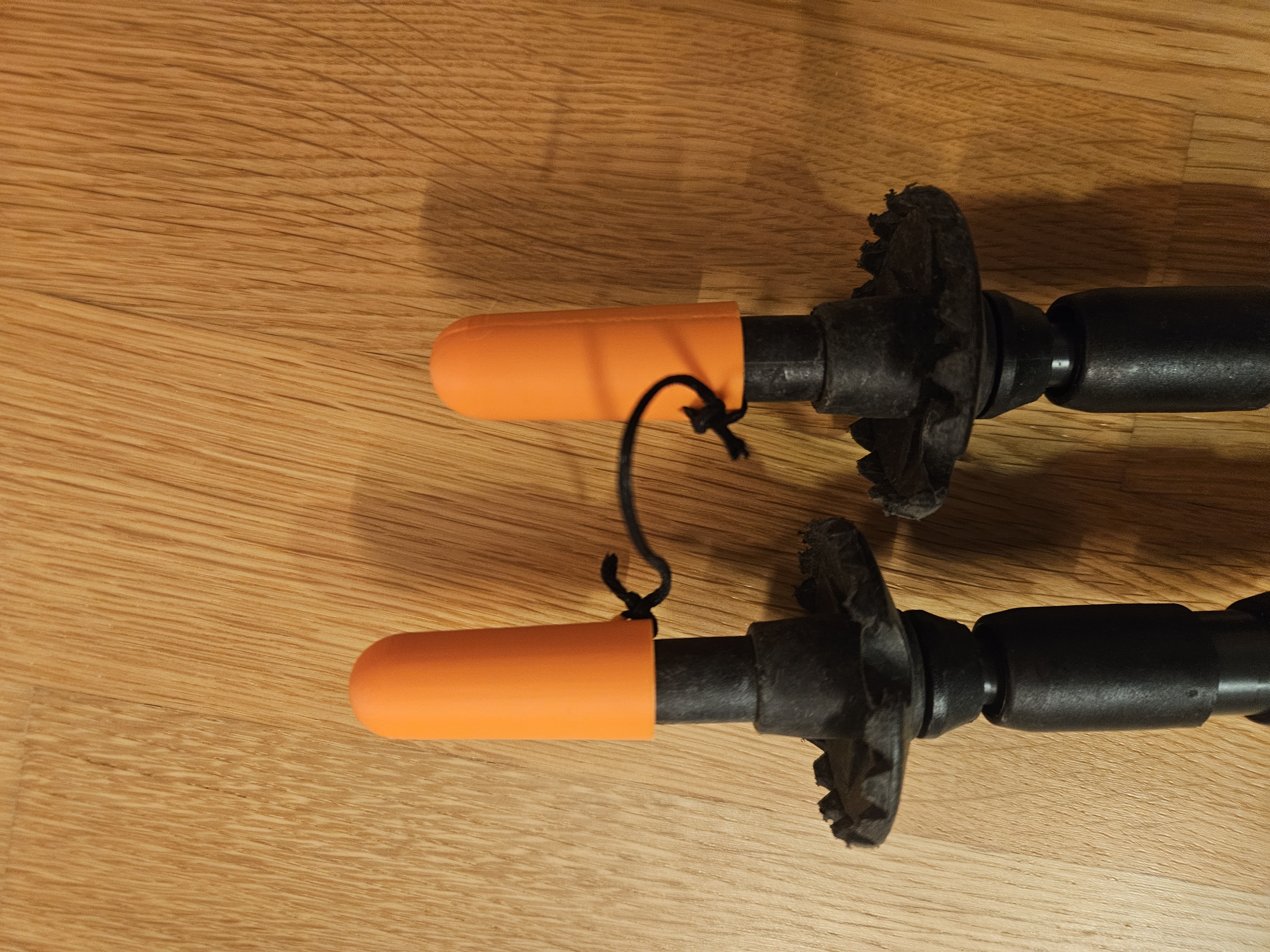 Leki hiking poles cap protection