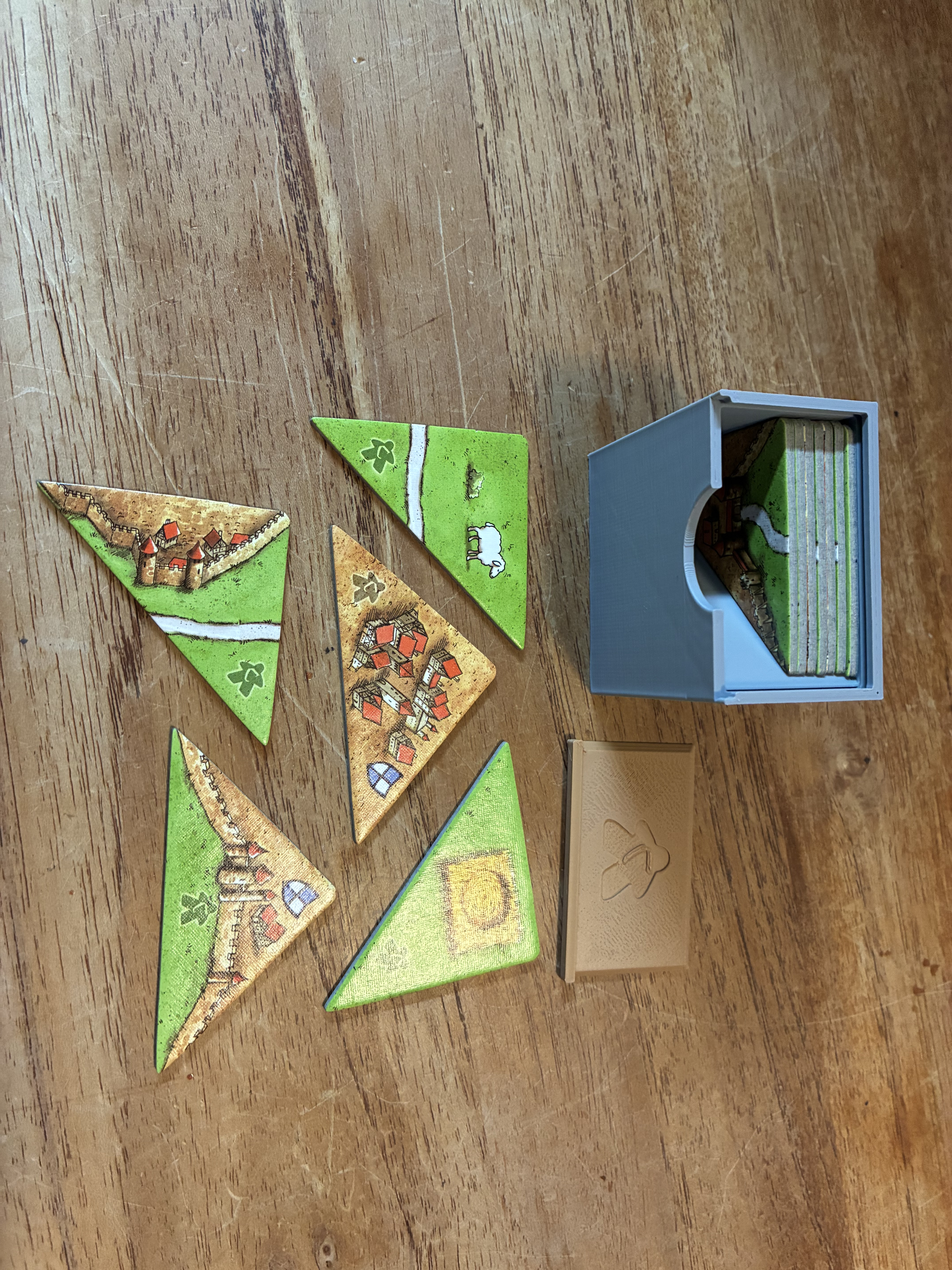 Carcassonne: Halb so Wild II storage box
