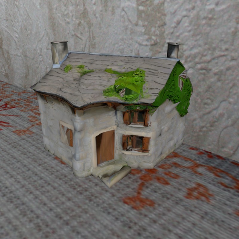 berghuette Mountain house FDM nosupport Easyprint