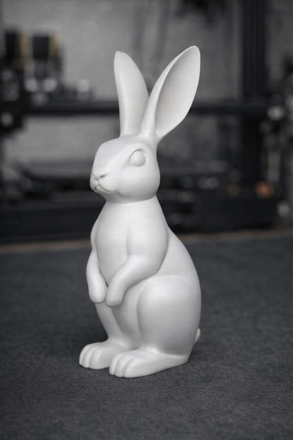 Easter Bunny Figurine – Minimal Spring 3D Print