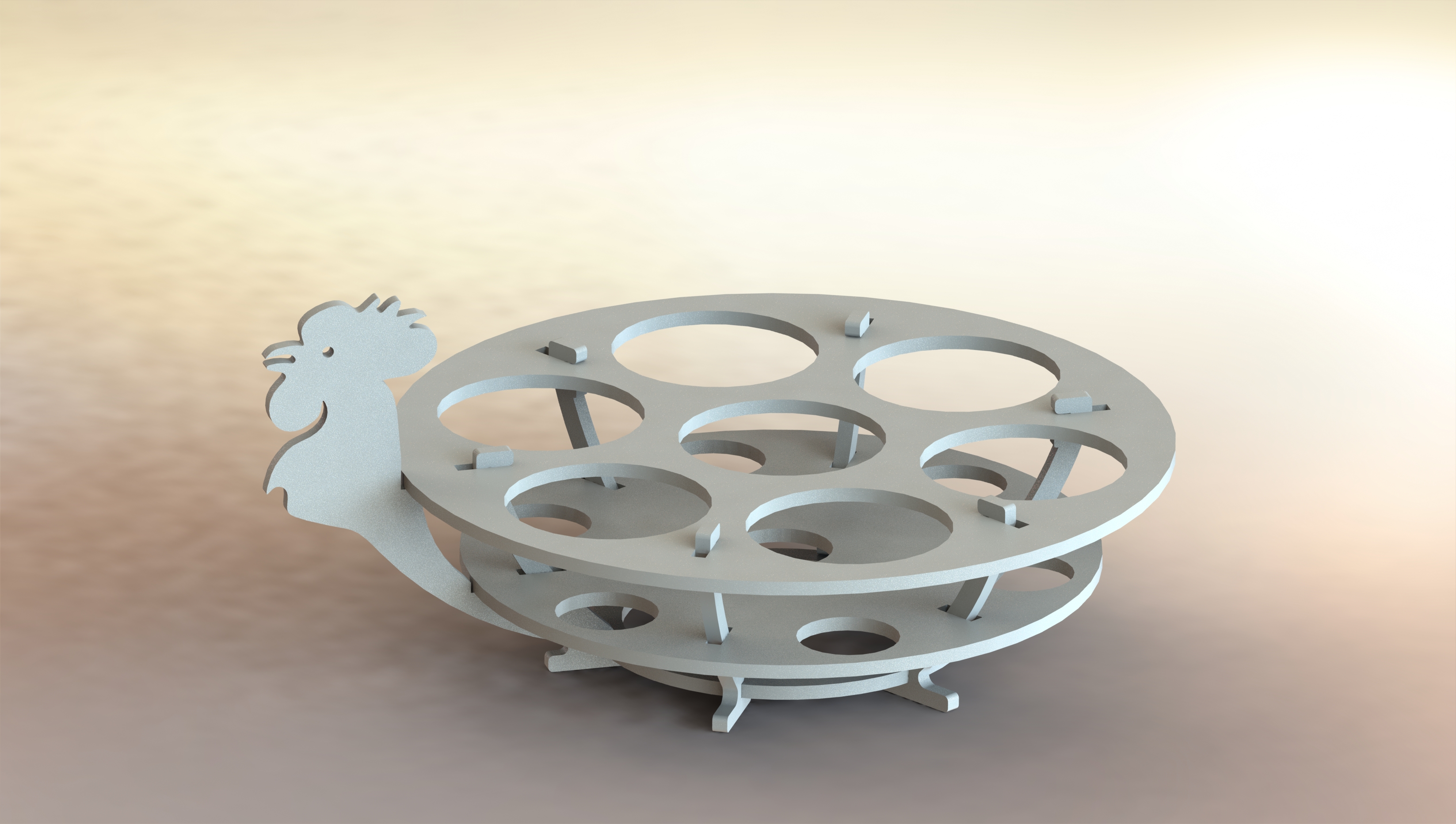 Rooster Egg Holder — thumbnail 4