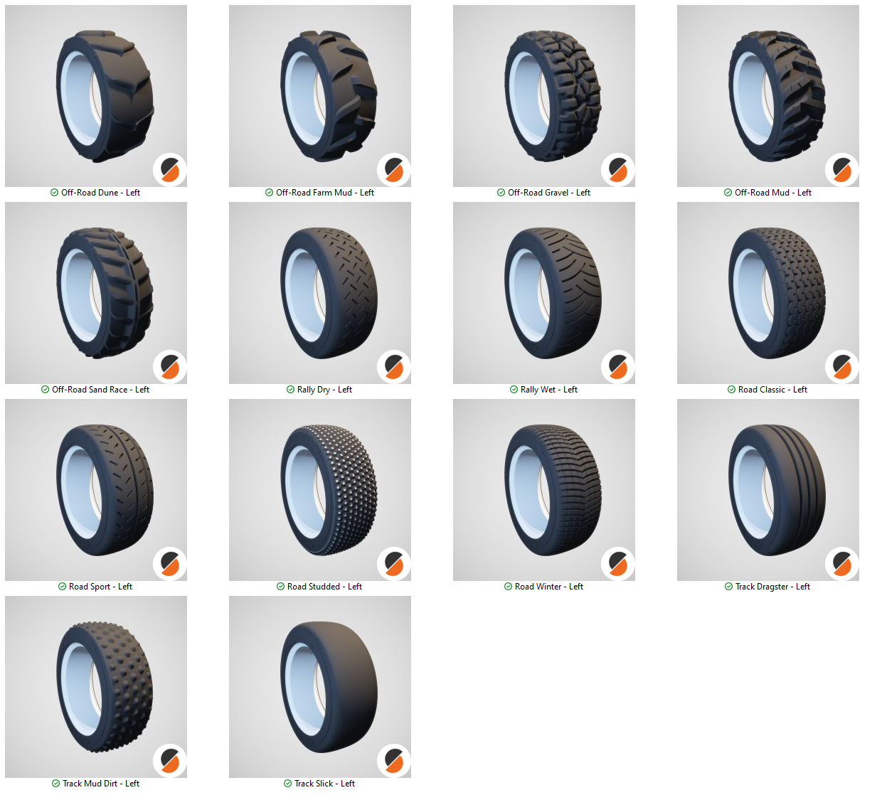RC tyres OD85mm=3.3" ID56mm=2.2" W 28mm=1.1"