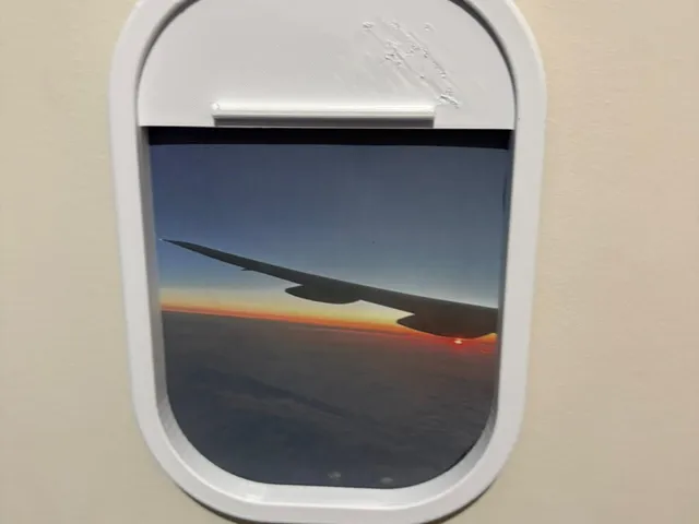 Aeroplane Window Photo Frame