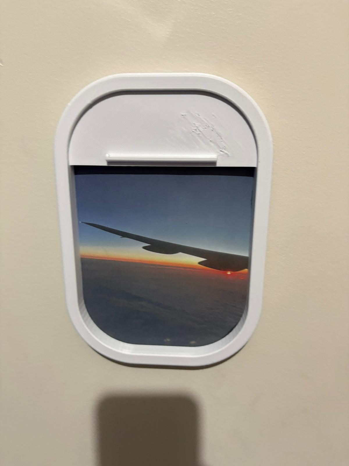 Aeroplane Window Photo Frame