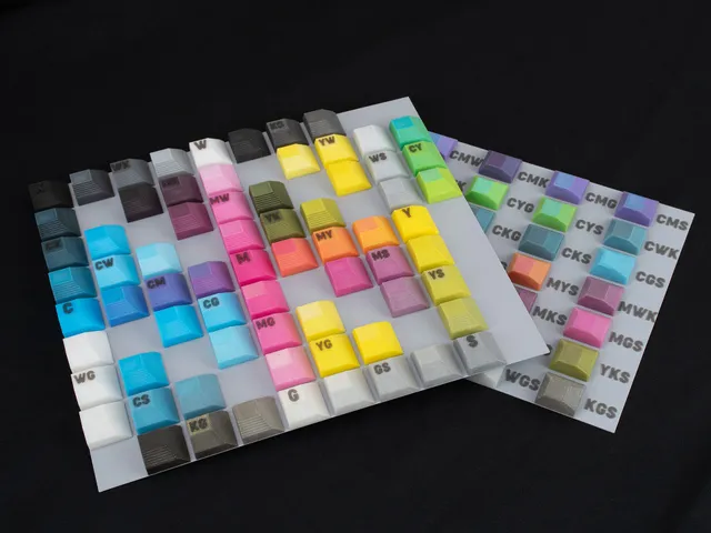 ColorMix Test palette for the Prusament bundle (7T)