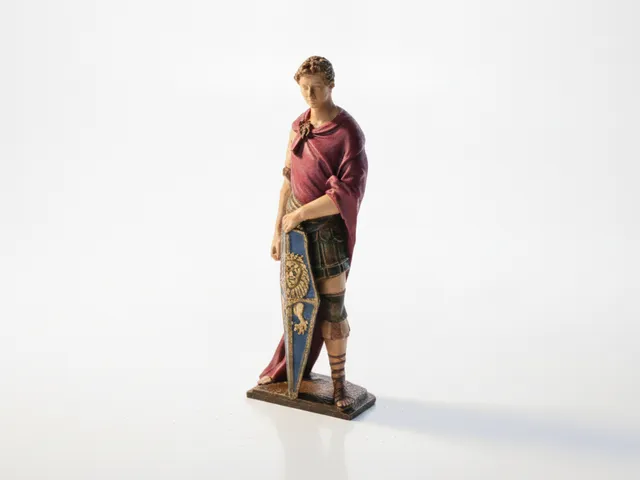 Saint George Classical Statue Sculpture 3D Printable