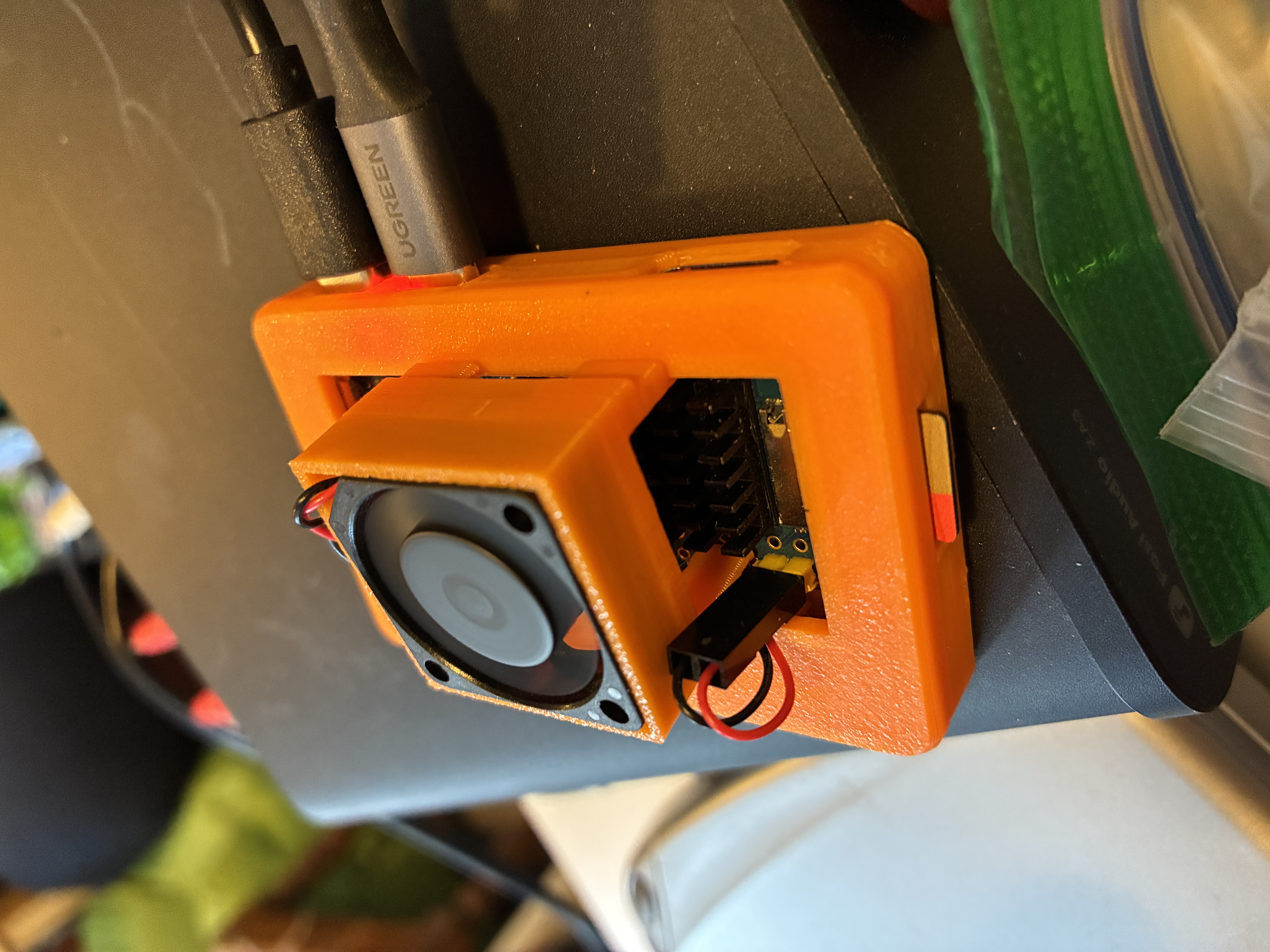 25mm fan duct housing adapter - Orange Pi Zero 2W case