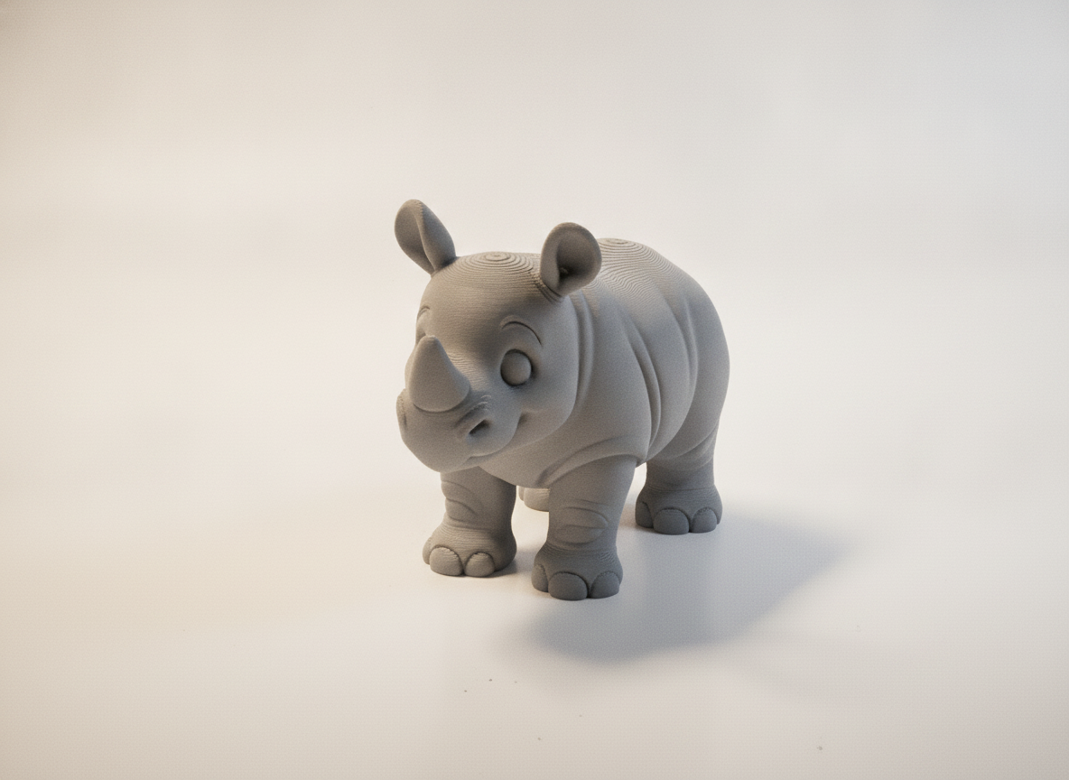 Cute Smiling Rhino — thumbnail 2