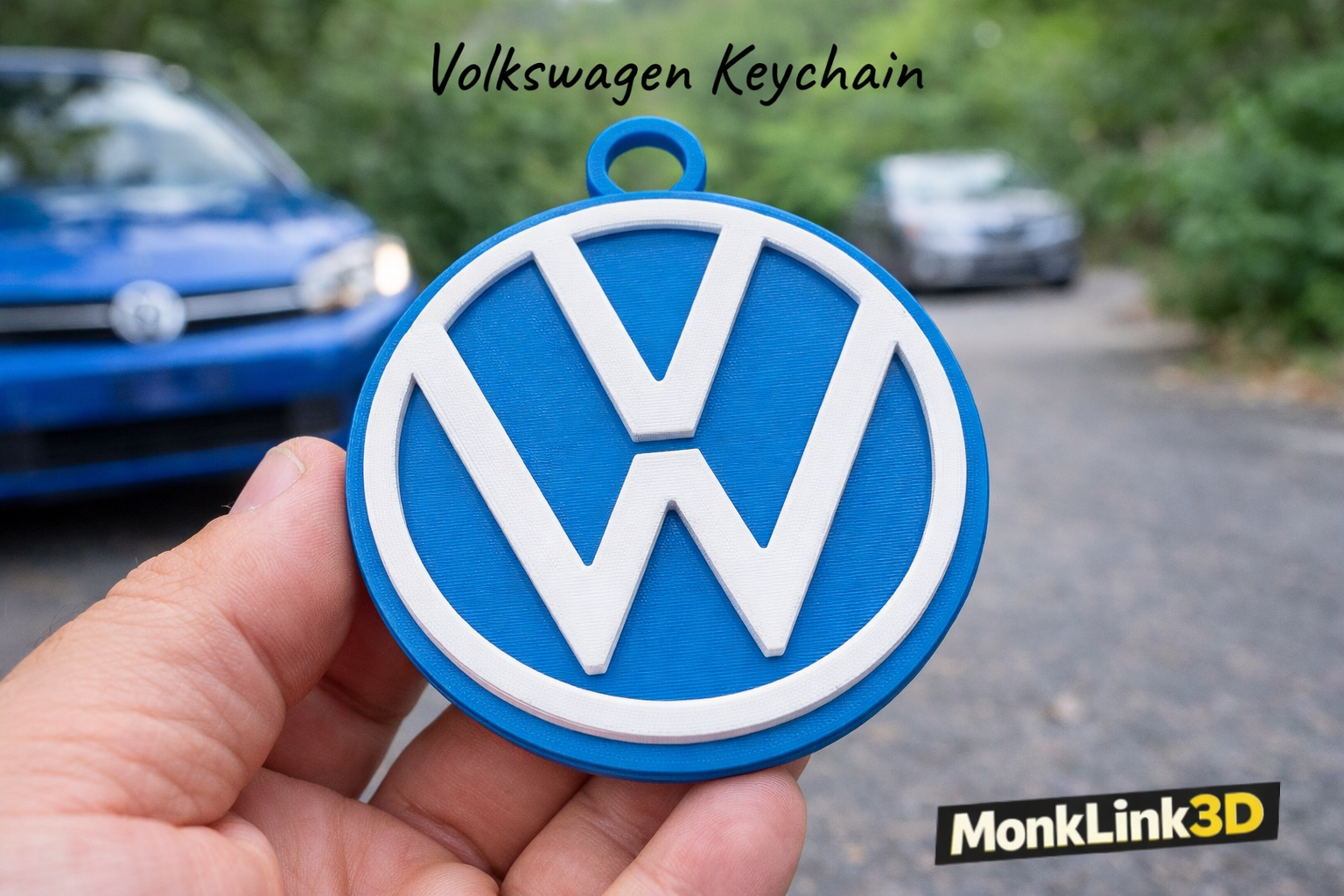 Volkswagen Logo Keychain