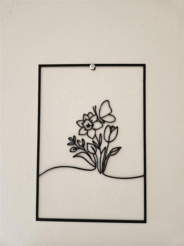 Spring_Flower_Butterfly - wall decoration