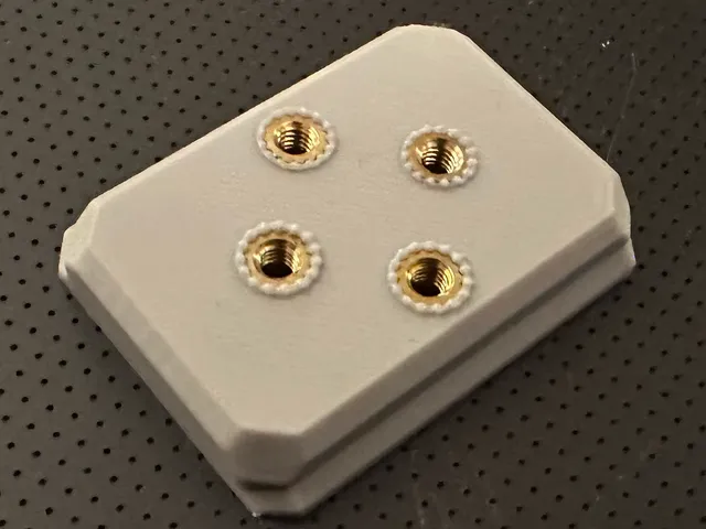 Arca swiss plate with M4 holes (20mm spacing) for astro mounts