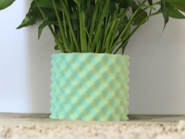 Sine Wave Planter