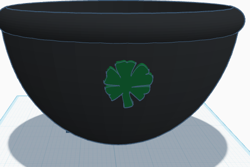 St Patrick's cauldron