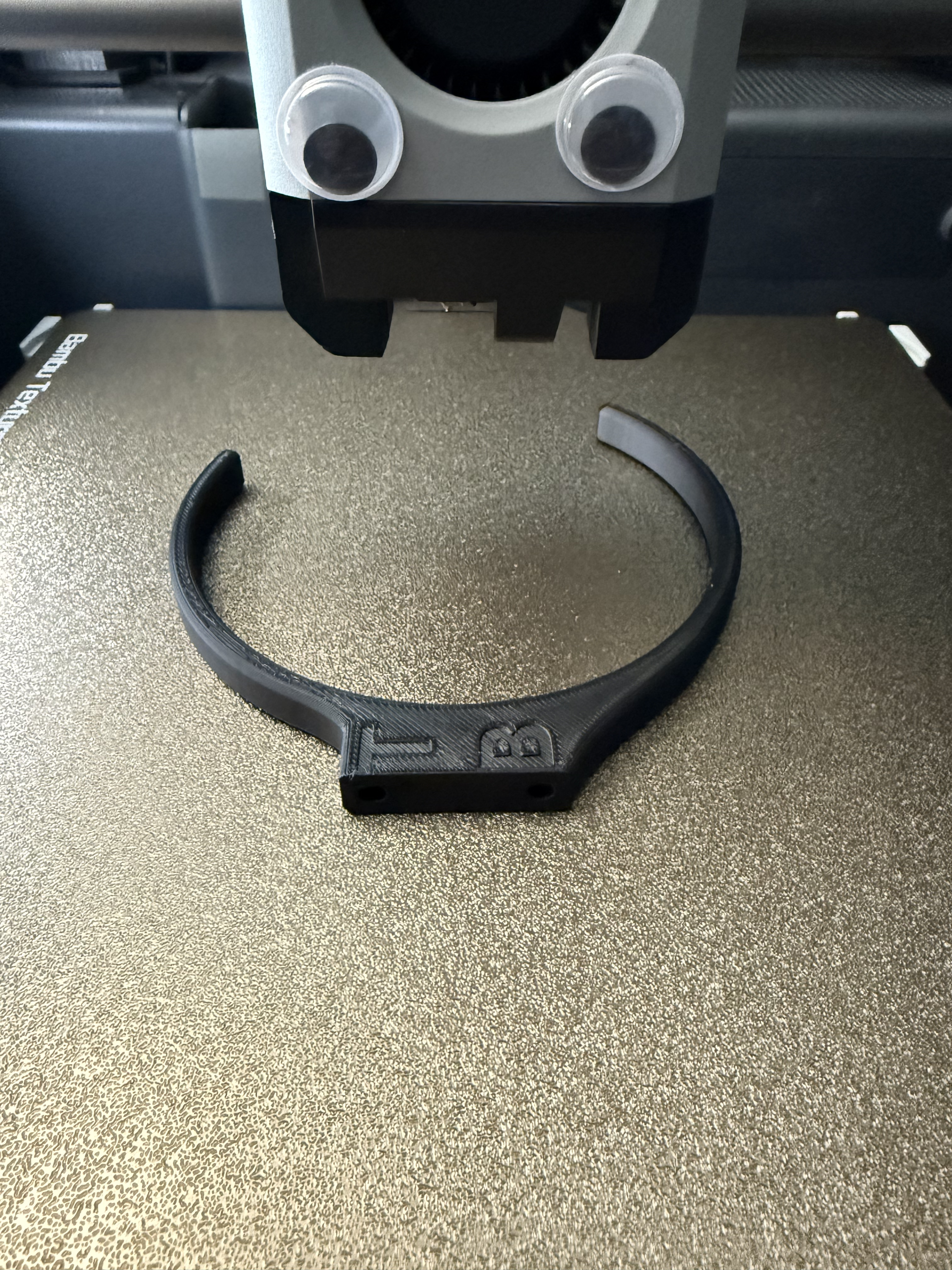 4in Duct Holder Print in Place