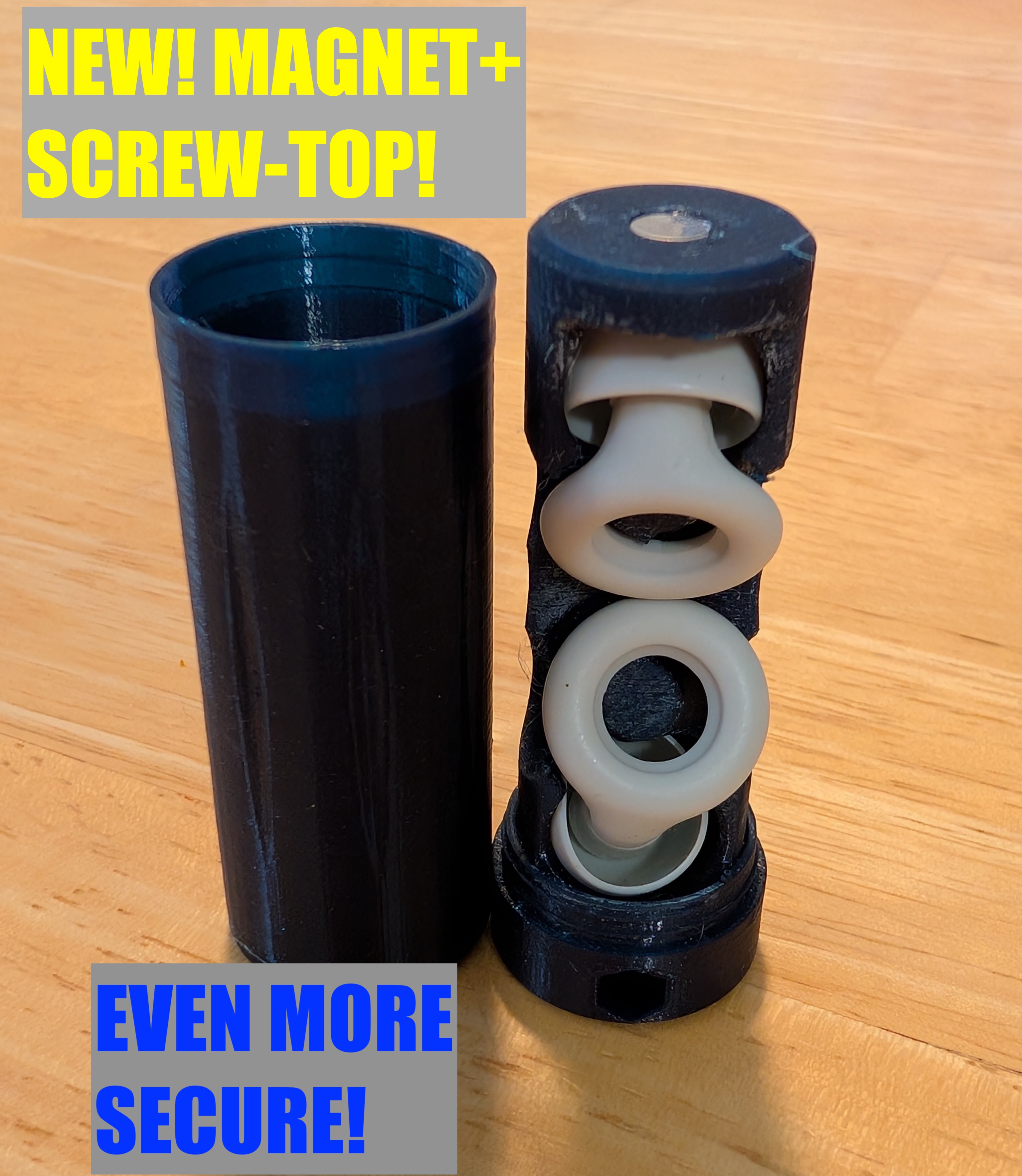 Loop Earplugs Magnetic+Screw-Top Lid Case