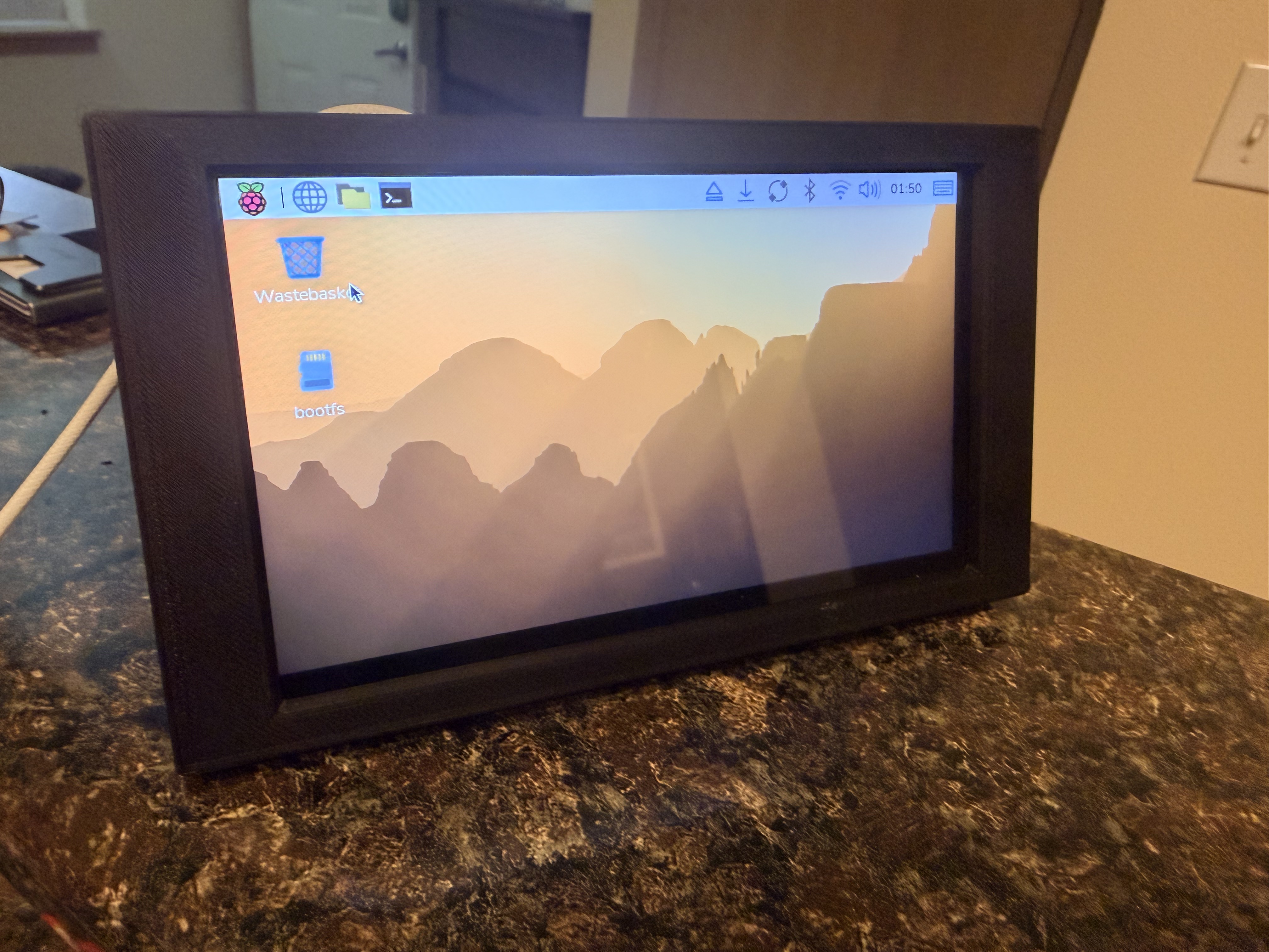 7 inch RPi screen case/Klipper Pad