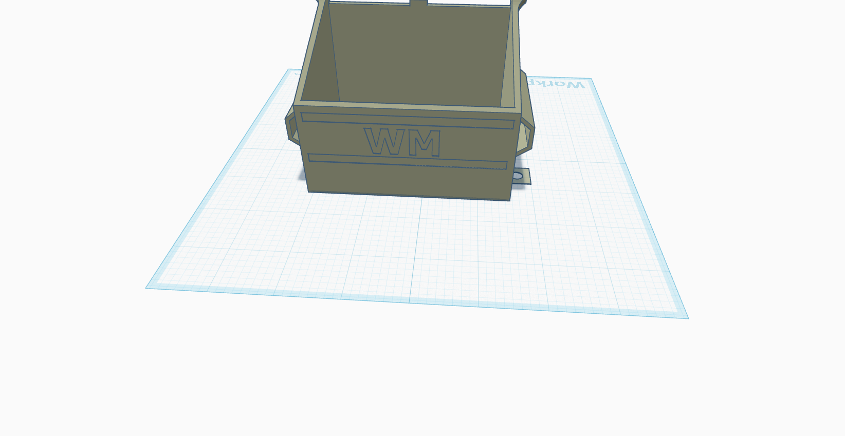 wm dumpster keychain