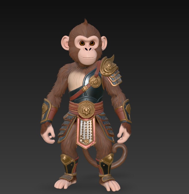 warrior monkey — thumbnail 2