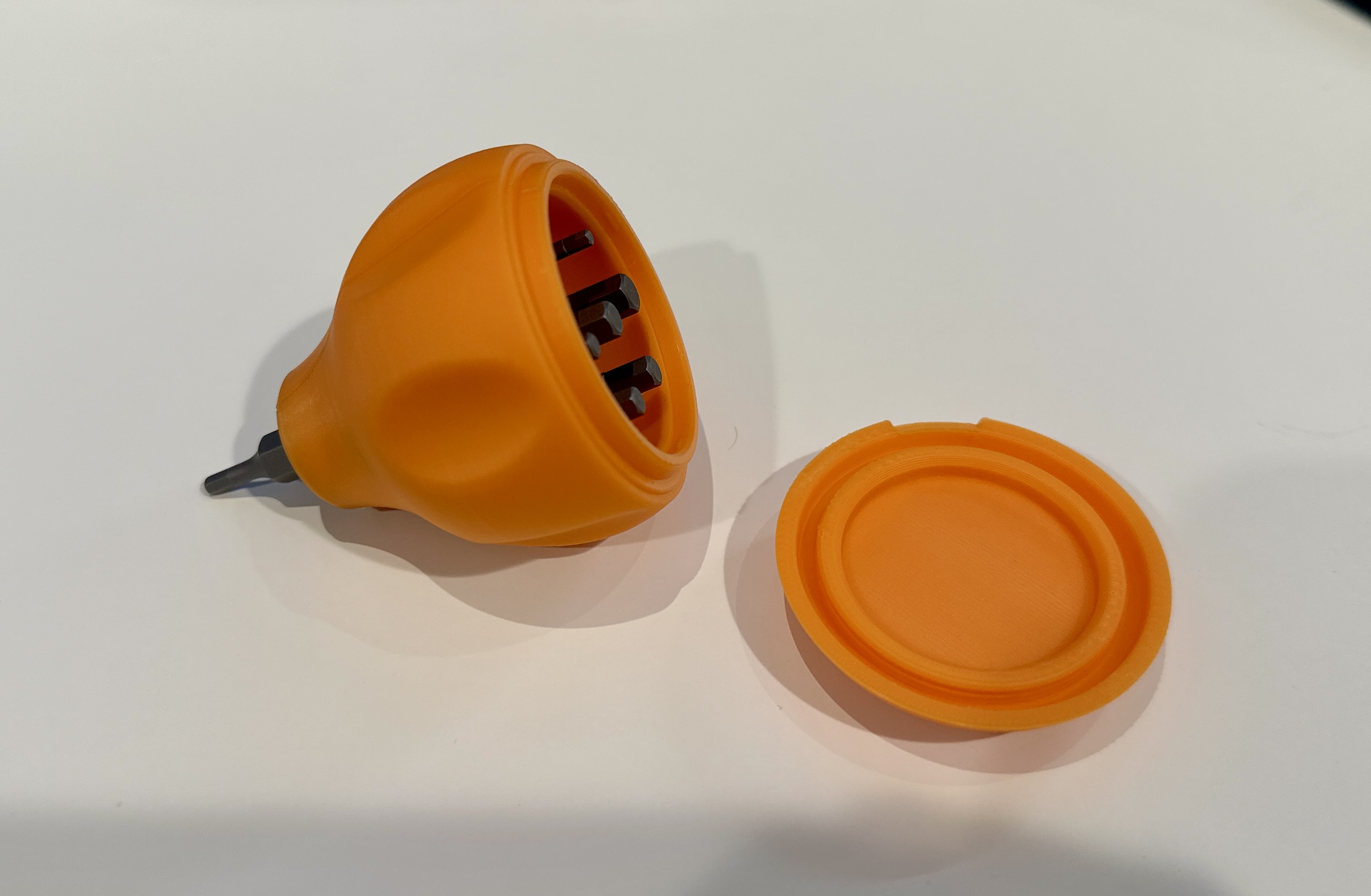 Stubby Hex Bit Driver with Bit Storage
