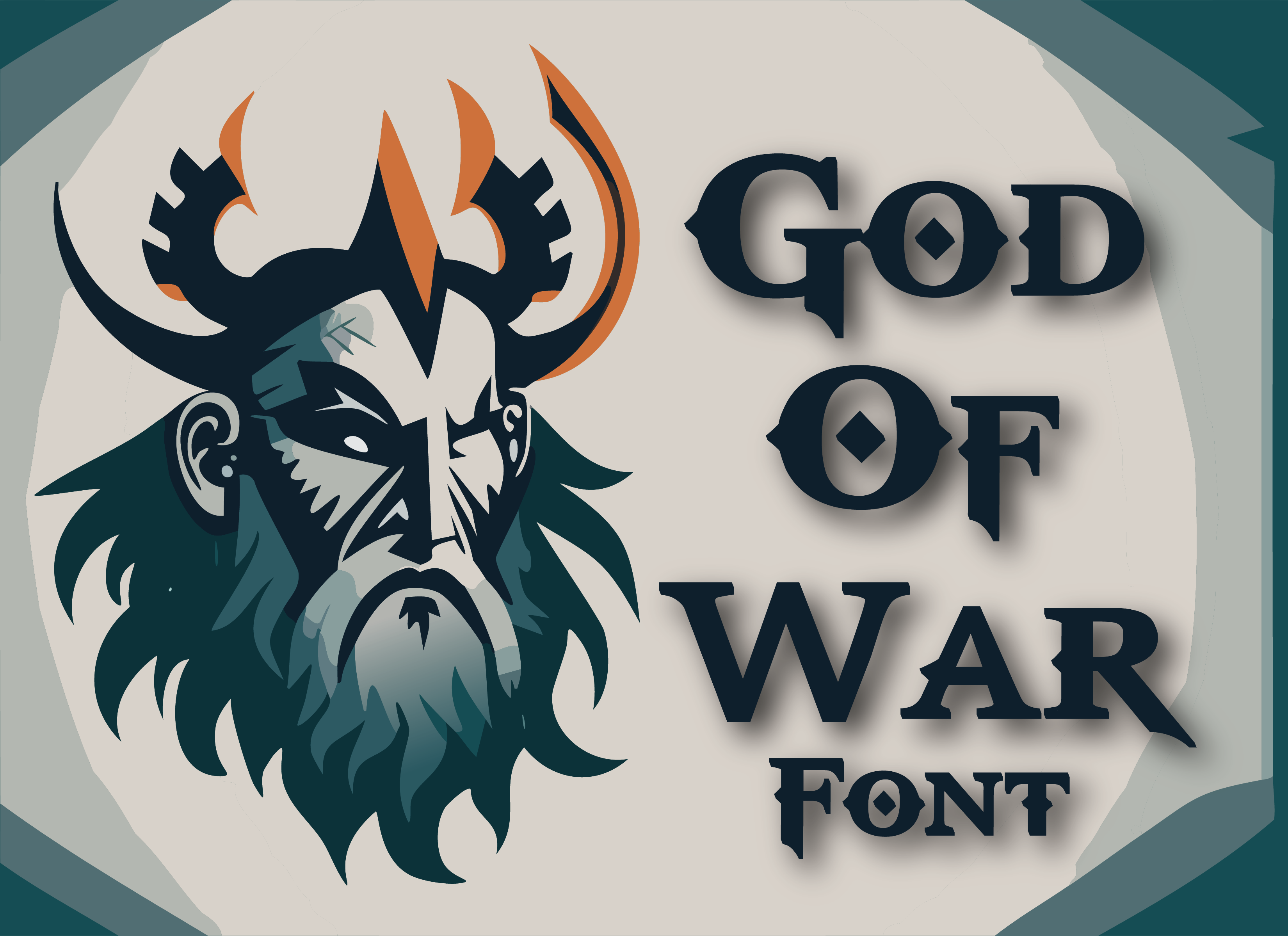 god of war font