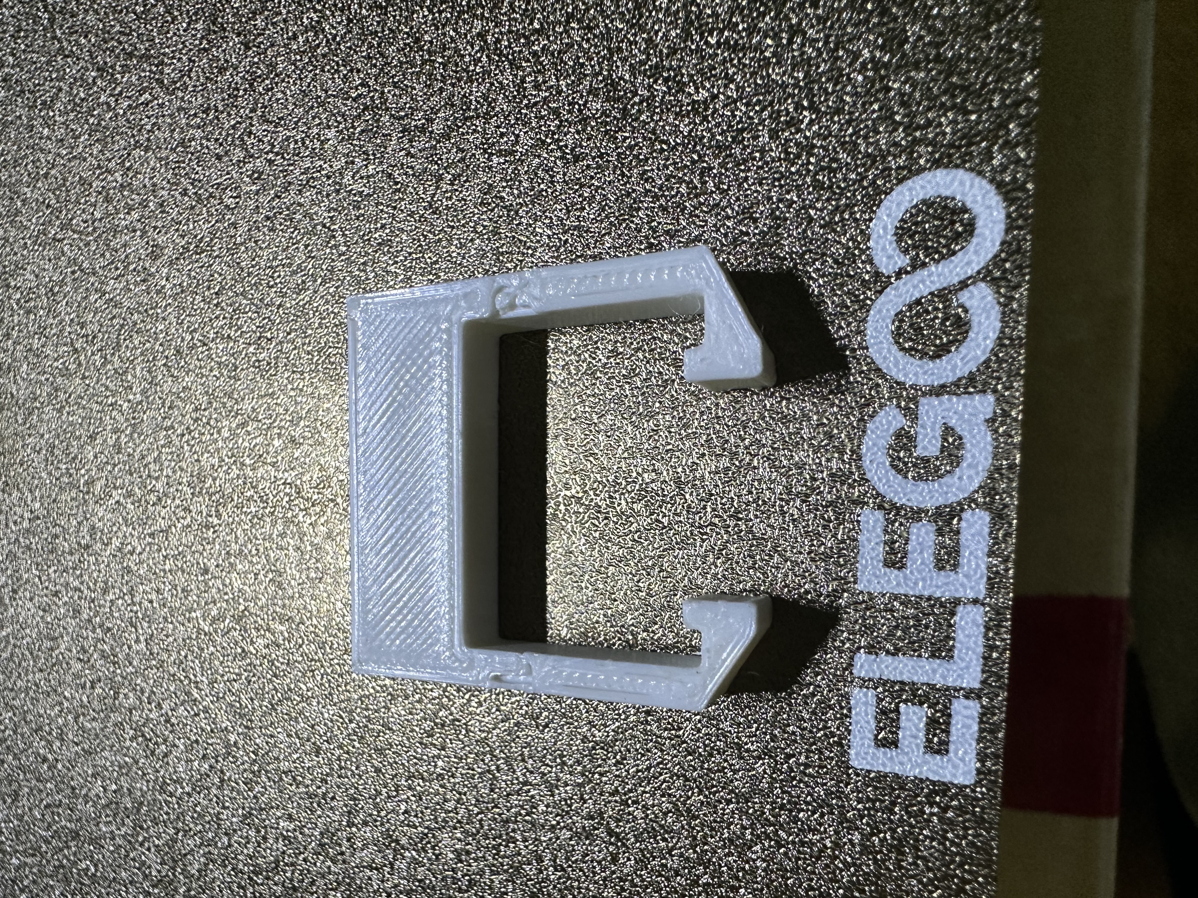 Neptune 3 Pro Clip-On Printbed Guide for Left Corner (No Adhesive Needed)