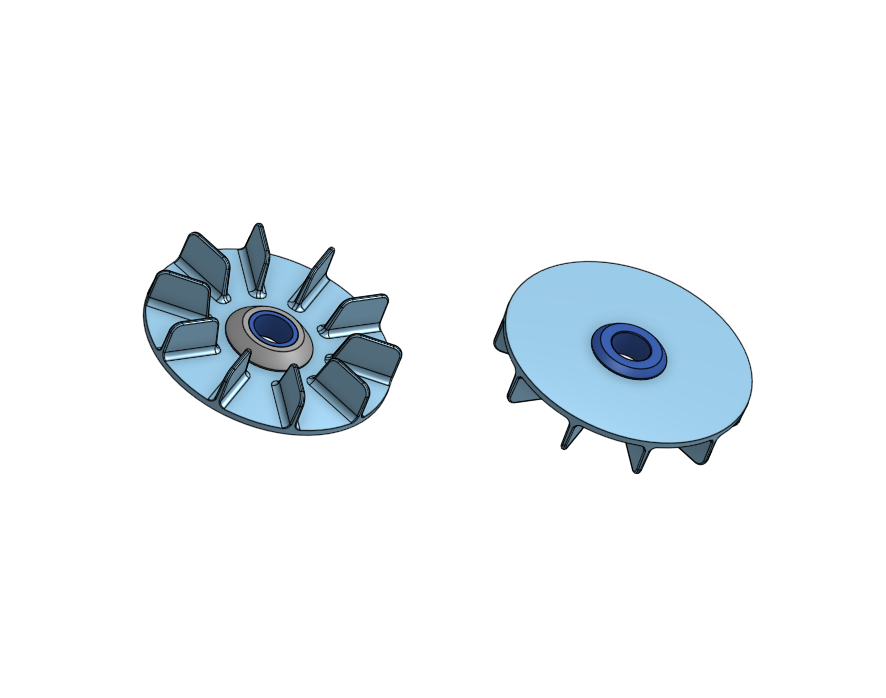 Motor Cooling Fan V2 - Press Fit