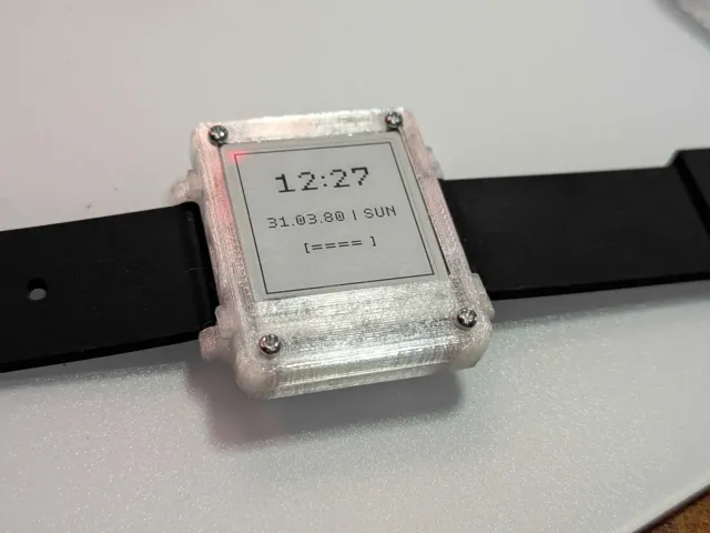watchy invader top case extra faceplate remix