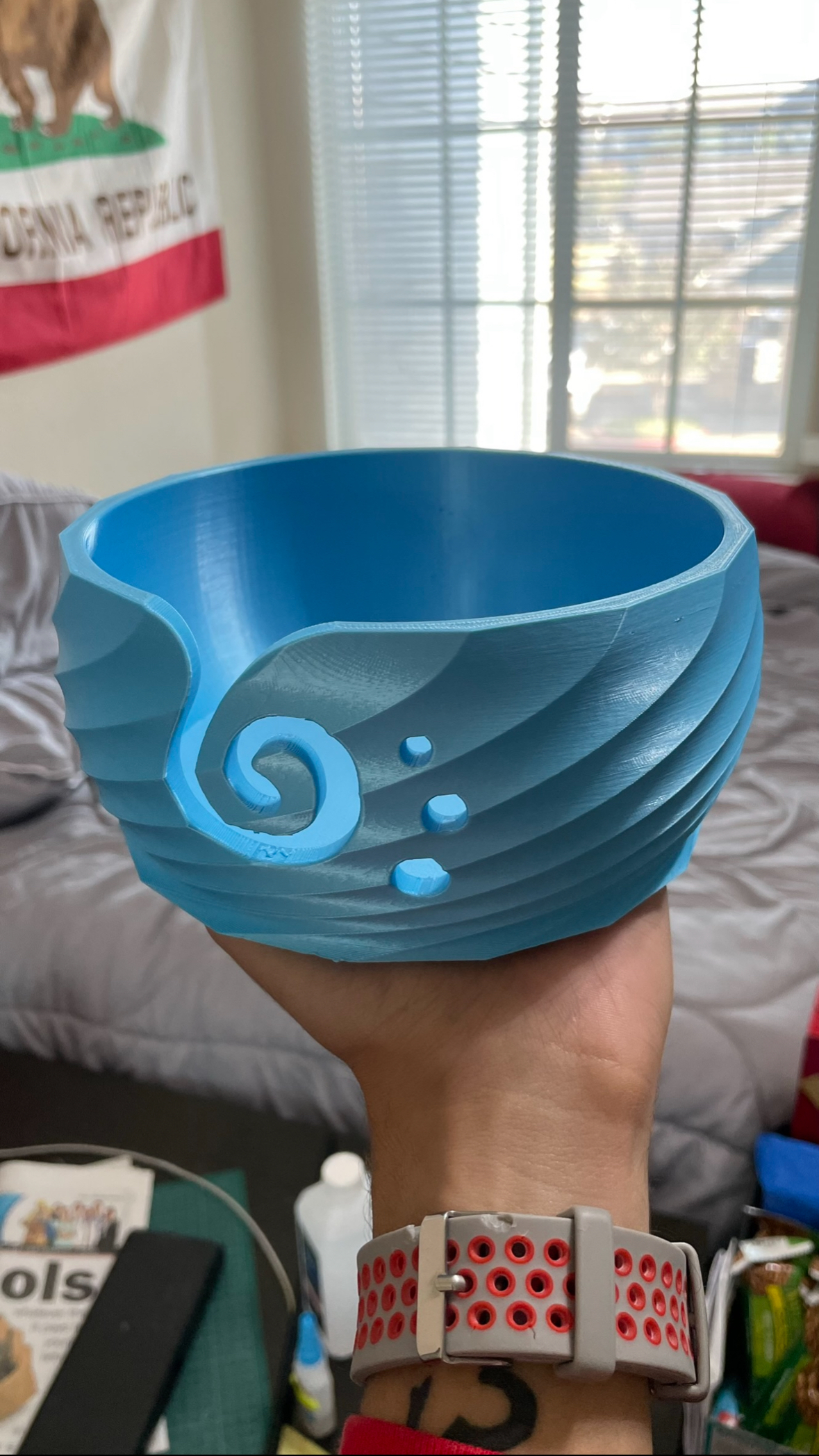 Spiral Yarn Bowl
