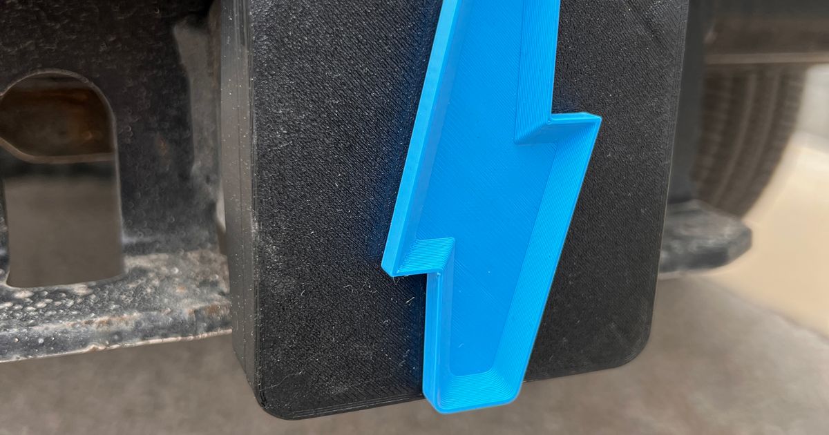 F150 Lightning Hitch Receiver Cover by pixiewrangling Download free