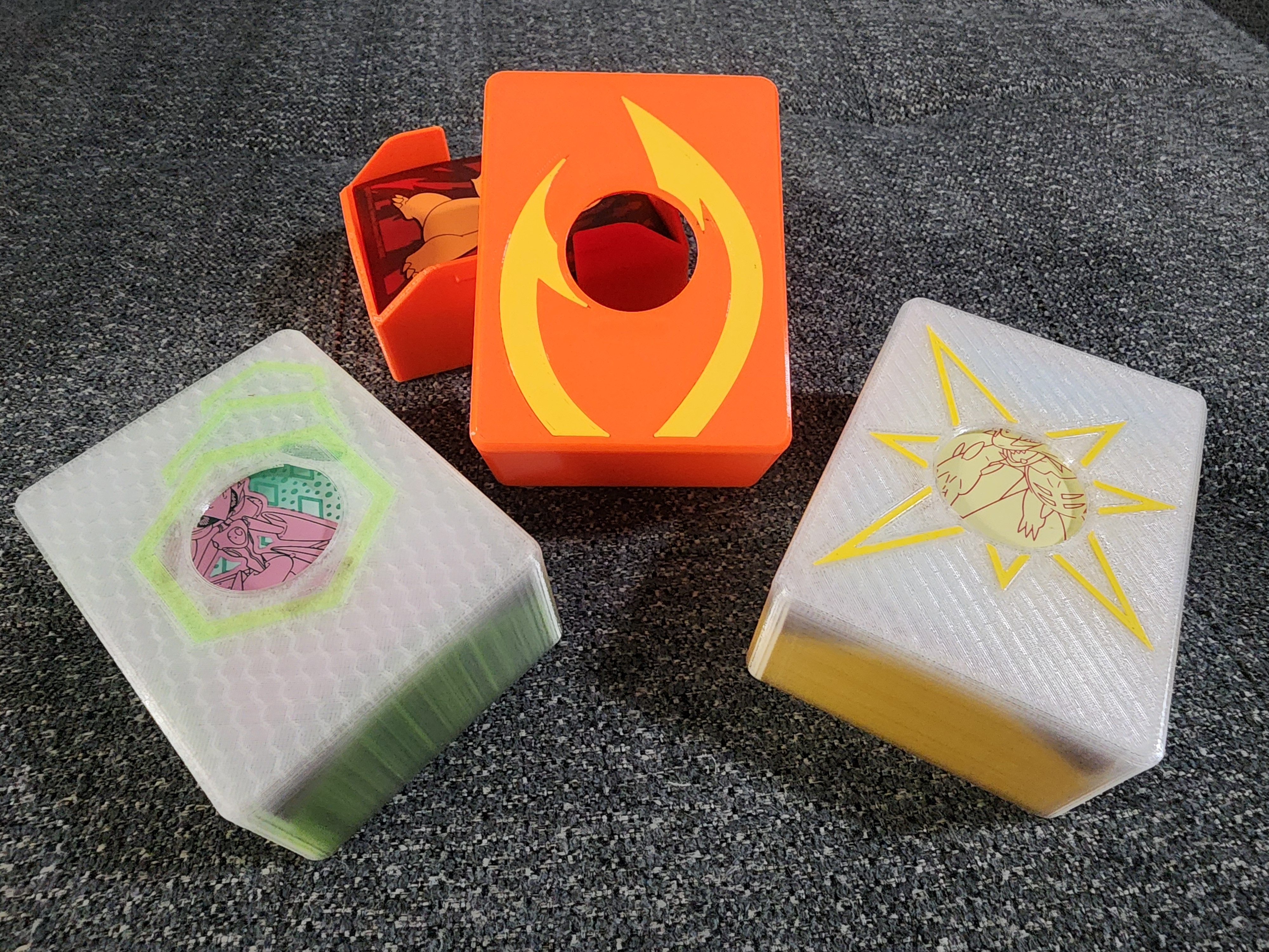 Pokemon TCG Deck Box for Sleeved Cards - Dual Material