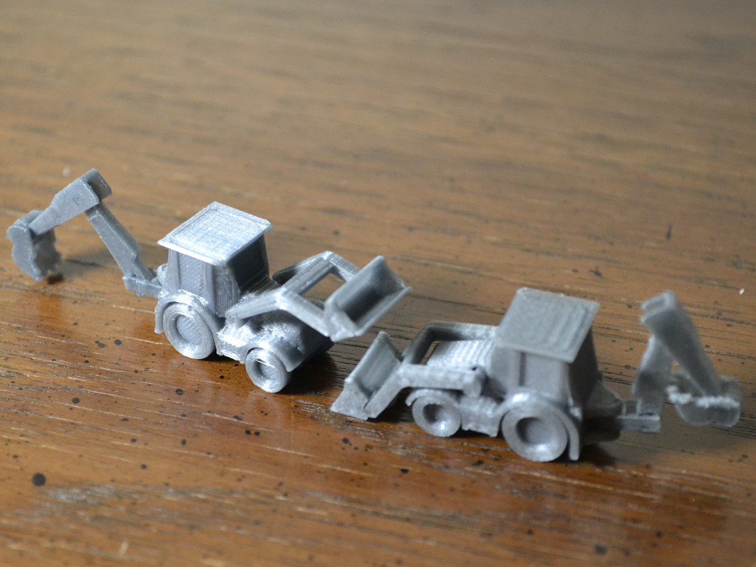 Miniatura 3 do modelo 3D Backhoe